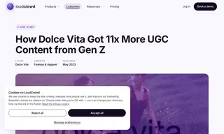 Preview of the Dolce Vita Case Study