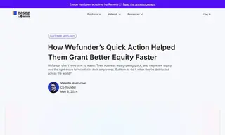 Preview of the Wefunder Case Study
