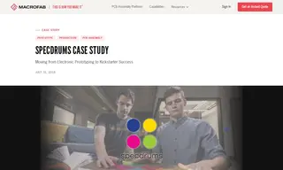 Preview of the Specdrums Case Study