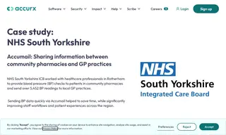 Preview of the NHS South Yorkshire ICB Case Study