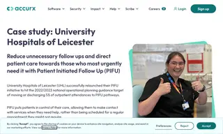 Preview of the University Hospitals of Leicester Case Study