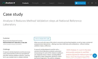 Preview of the National Reference Laboratory Case Study