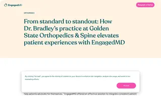 Preview of the Golden State Orthopedics & Spine Case Study