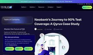 Preview of the Neobank Case Study