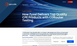 Preview of the ZyXEL Communications Case Study