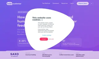 Preview of the Saxo Bank Case Study