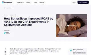 Preview of the BetterSleep by Ipnos Case Study