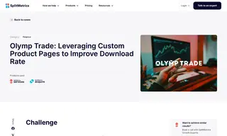 Preview of the Olymp Trade Case Study
