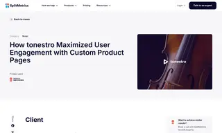 Preview of the tonestro Case Study