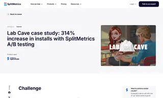 Preview of the Lab Cave Case Study
