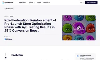 Preview of the Pixel Federation Case Study