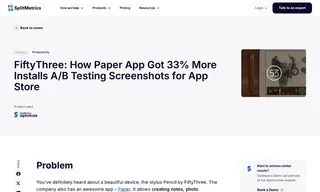 Preview of the FiftyThree Case Study