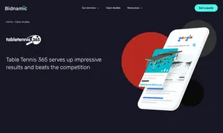 Preview of the Table Tennis 365 Case Study