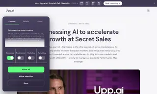 Preview of the Secret Sales Case Study