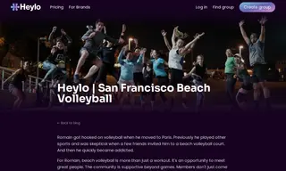 Preview of the San Francisco Beach Volleyball Case Study
