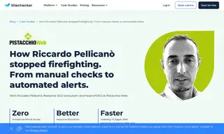 Preview of the Pistacchio Web Case Study