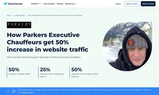 Preview of the Parkers Executive Chauffeurs Case Study