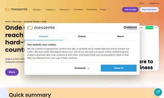 Preview of the Onde Case Study