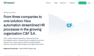 Preview of the C&F S.A Case Study