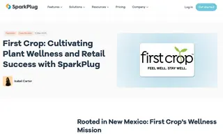 Preview of the First Crop Case Study