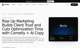 Preview of the Rise Up Marketing Case Study