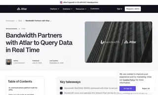 Preview of the Bandwidth Case Study