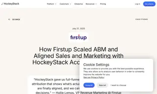 Preview of the Firstup Case Study