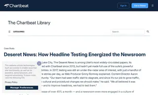 Preview of the Deseret News Case Study
