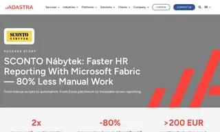 Preview of the Sconto Nábytek Case Study