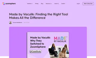Preview of the Made by Vaculik Case Study