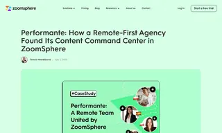 Preview of the Performante Case Study