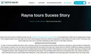 Preview of the Rayna Tours and Travels Case Study