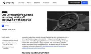 Preview of the German OEM Case Study
