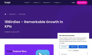Preview of the 18Birdies Case Study