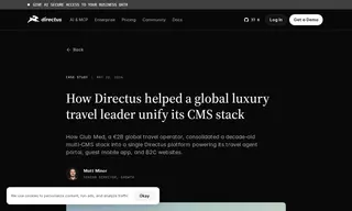 Preview of the Club Med Case Study