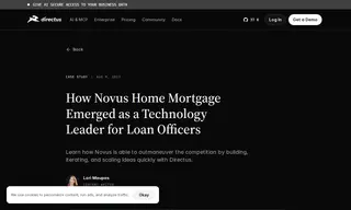 Preview of the Novus Home Mortgage Case Study