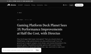 Preview of the DeckPlanet Case Study