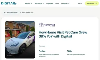 Preview of the Home Visit Pet Care Case Study