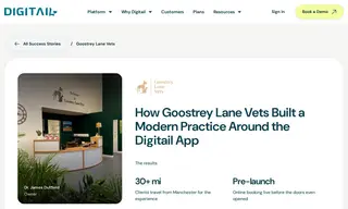 Preview of the Goostrey Lane Vets Case Study
