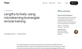 Preview of the MomentiveAI (SurveyMonkey) Case Study