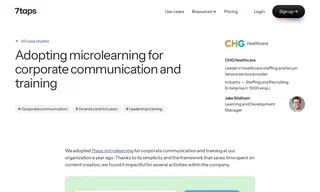 Preview of the CHG Healthcare Case Study