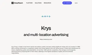 Preview of the Krys Group Case Study