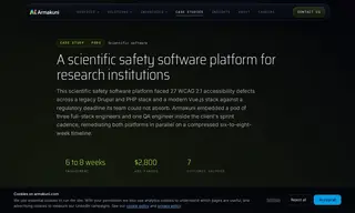 Preview of the Scientific Safety Software Platform for Research Institutions Case Study