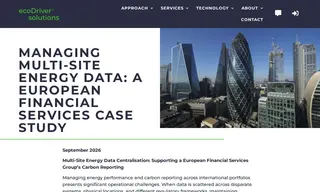 Preview of the European Financial Services Group Case Study