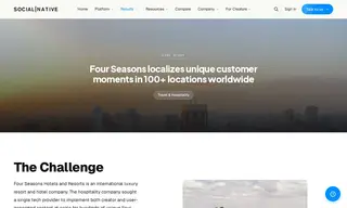 Preview of the Four Seasons Hotels and Resorts Case Study