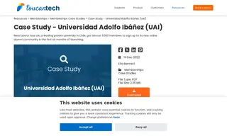 Preview of the Universidad Adolfo Ibáñez (uai) Case Study