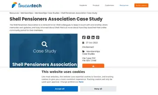 Preview of the Shell Pensioners Association Case Study