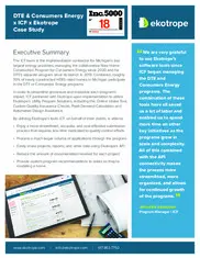 Preview of the DTE Case Study