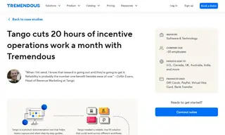 Preview of the Tango Case Study