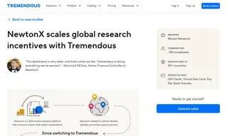 Preview of the NewtonX Case Study
